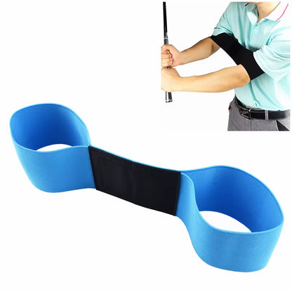 5 Pcs/Set Golf Swing Training Aids Arm Band Swing Trainer Impact Ball Inflator Posture Motion Correction for Beginner Practice