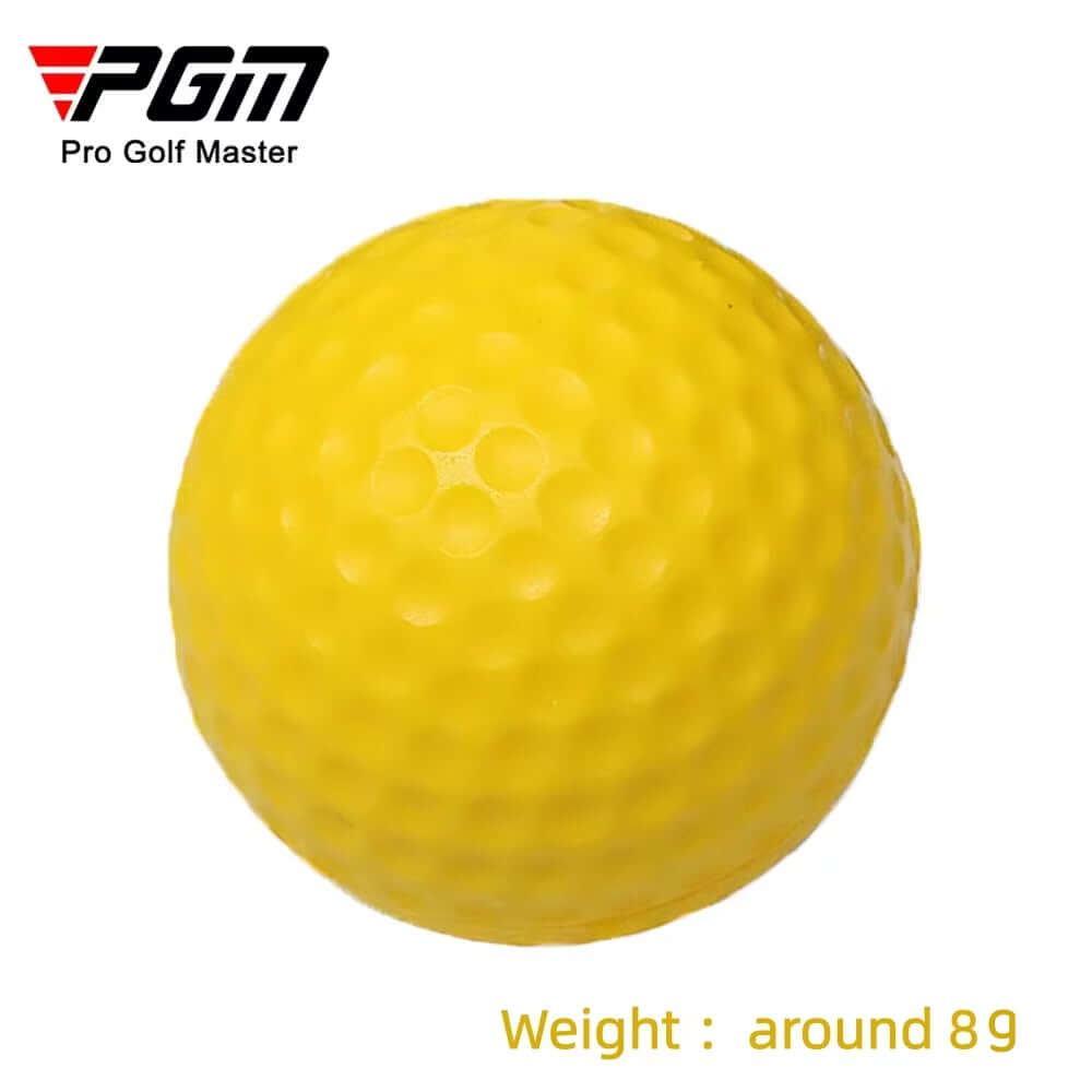 1 Piece  Official Authorization 1Piece/10Pieces Yellow PU Foam Golf Balls Sponge Elastic Indoor Outdoor Practice Training