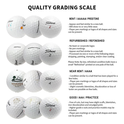 Pro V1, Mint Quality, Pristine Quality Golf Balls, 12 Golf Balls (1 Dozen)