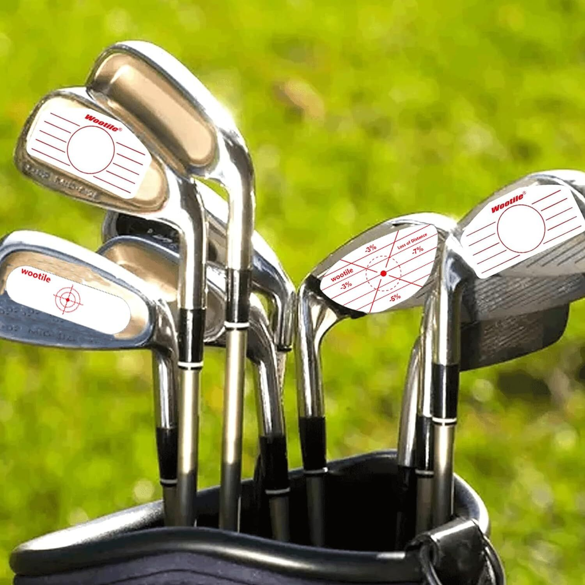 Golf Driver Impact Tape Labels 180Pcs Golf Impact Stickers Golf Clubs Labels For