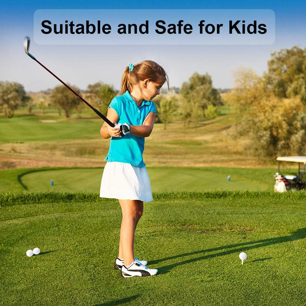 Practice Golf Balls, Plastic Golf Training Balls 5 Inch Golf Balls for Driving Range, Swing Training, Indoor Simulators, Outdoor and Home Use