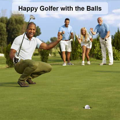 Practice Golf Balls, Plastic Golf Training Balls 5 Inch Golf Balls for Driving Range, Swing Training, Indoor Simulators, Outdoor and Home Use