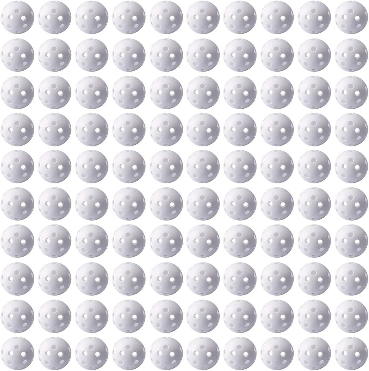 Practice Golf Balls, Plastic Golf Training Balls 5 Inch Golf Balls for Driving Range, Swing Training, Indoor Simulators, Outdoor and Home Use