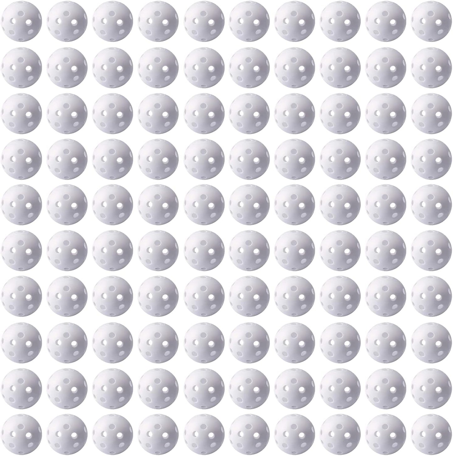 Practice Golf Balls, Plastic Golf Training Balls 5 Inch Golf Balls for Driving Range, Swing Training, Indoor Simulators, Outdoor and Home Use