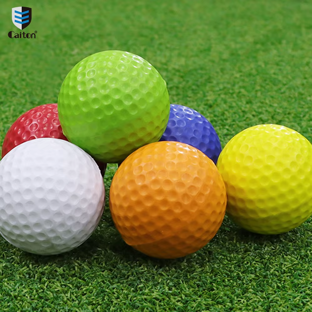 High-Quality PU Soft Practice Golf Balls, 12 Mixed Colors, Simulate Real Golf Ball Feel, Indoor and Outdoor Training